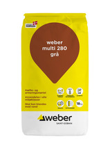 Weber Multi 280 hæftemørtel - 18 kg